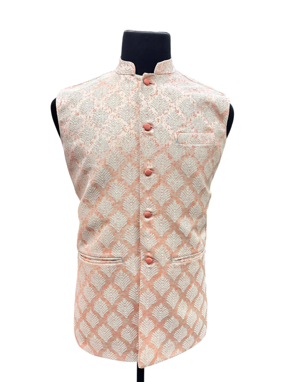 Party Wear Designer Waistcoat With Topi Set 40